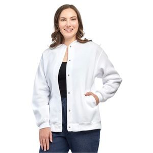 🌸3/$30🌸 TURTLE BAY | snap front fleece jacket White